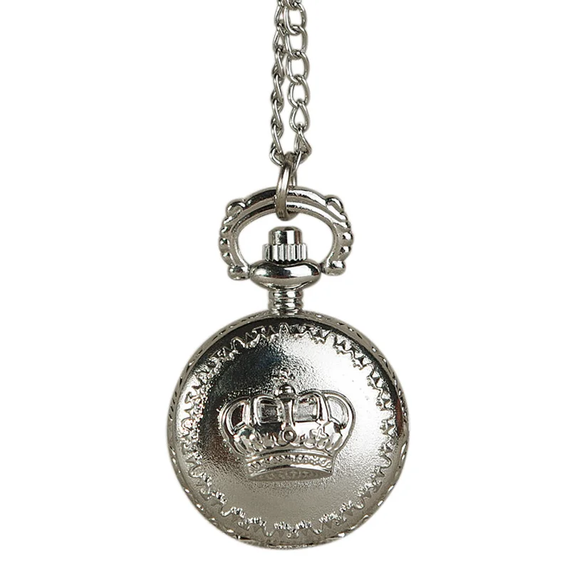 

New Crown pocket watch retro casual pocket watch European and American style small crown pocket watch