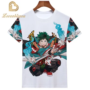 

My Hero Academia Boku No Hero Academia T Shirt Deku Print T-shirt My Hero Academia Anime Shirt Men/women TShirt Summer Top Tees