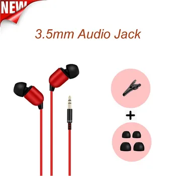 

Wired Noise Isolating in-Ear Earphones Wired In Ear Headphones Earbuds Earphones with Mic and Volume Control zz7