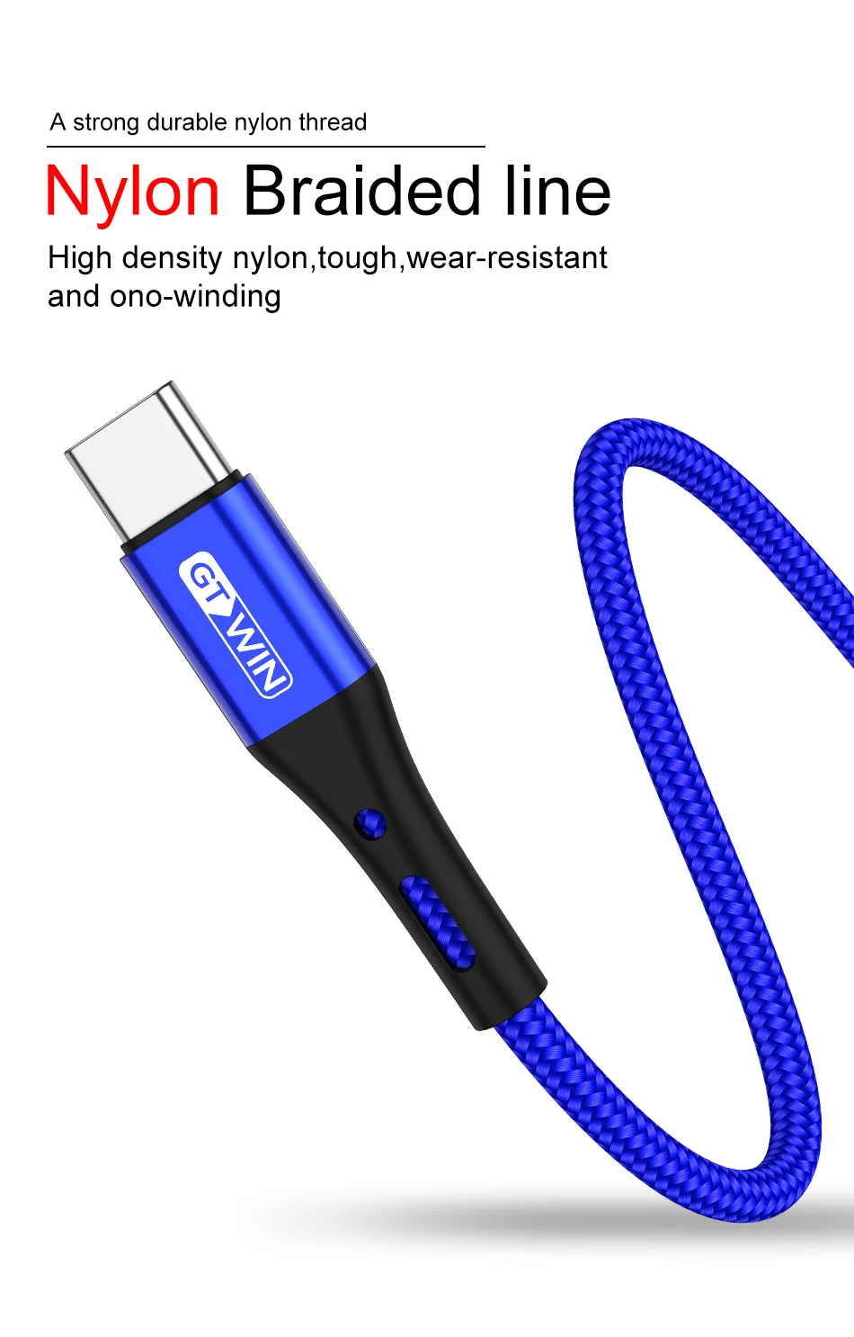 GTWIN 60 Вт USB C к usb type C кабель для Xiaomi samsung S10 S9 Plus Quick Charge 3,0 PD Быстрая зарядка для MacBook Pro Usb кабель