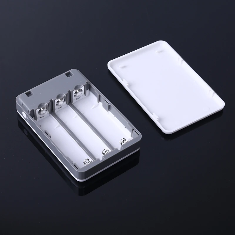 Adaptador de cargador con doble salida USB sin batería 18650, caja de Kit de Banco de energía artesanal - Imagen 6