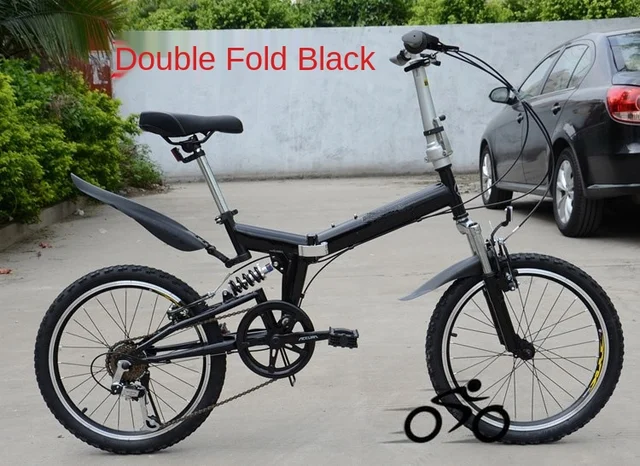 Doki Toy 2021 New 20-inch Adult Men And Women Children 6 Speed Folding Bike Road Bike Speed Bike Gift Car 3