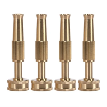 

AYHF-Water Hose Adjustable Copper Spray Nozzle for Garden Sprinklers Garden Water Hose Rotating Head Irrigation