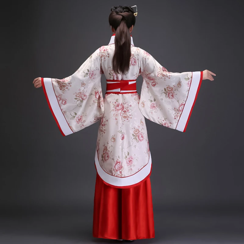 Woman Stage Dance Dress Chinese Traditional Costumes New Year Adult Tang Suit Performance Hanfu Female Cheongsam