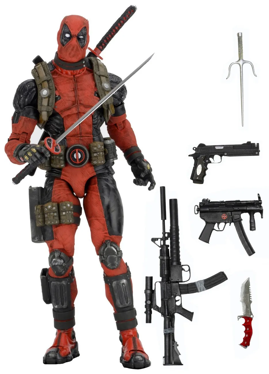Marvel X Men Deadpool Joints подвижная фигурка супергероя модель игрушки 16 см|Игровые фигурки