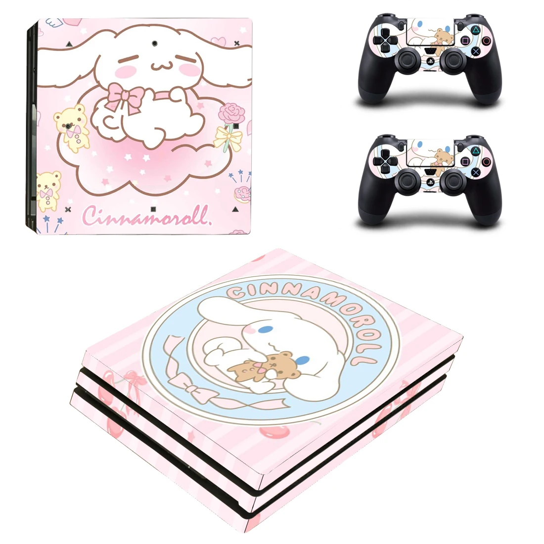 Cinnamoroll лаурель собака PS4 Pro стикер Play станция 4 кожа наклейки для playstation 4 PS4 Pro консоль и контроллер скины