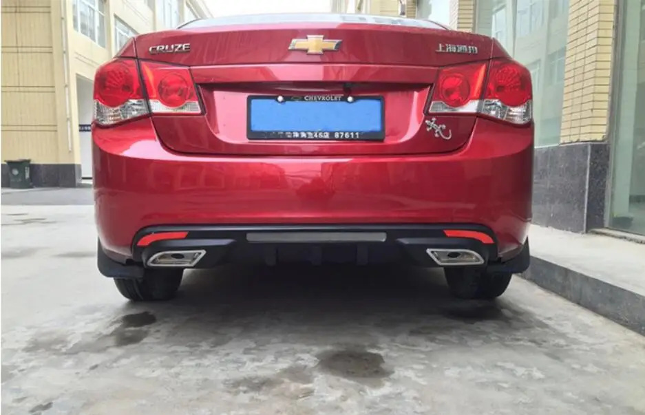 ABS Автомобильный задний бампер для губ автомобильный диффузор для Chevrolet cruze 2009