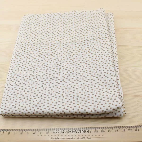 Cotton Fabric No Repeat Design Brown Seriers Patchwork Fabric Fat Quarters  Bundle Sewing For Fabric 7pieces/lot 50cm*50cm A1-7-7 - AliExpress