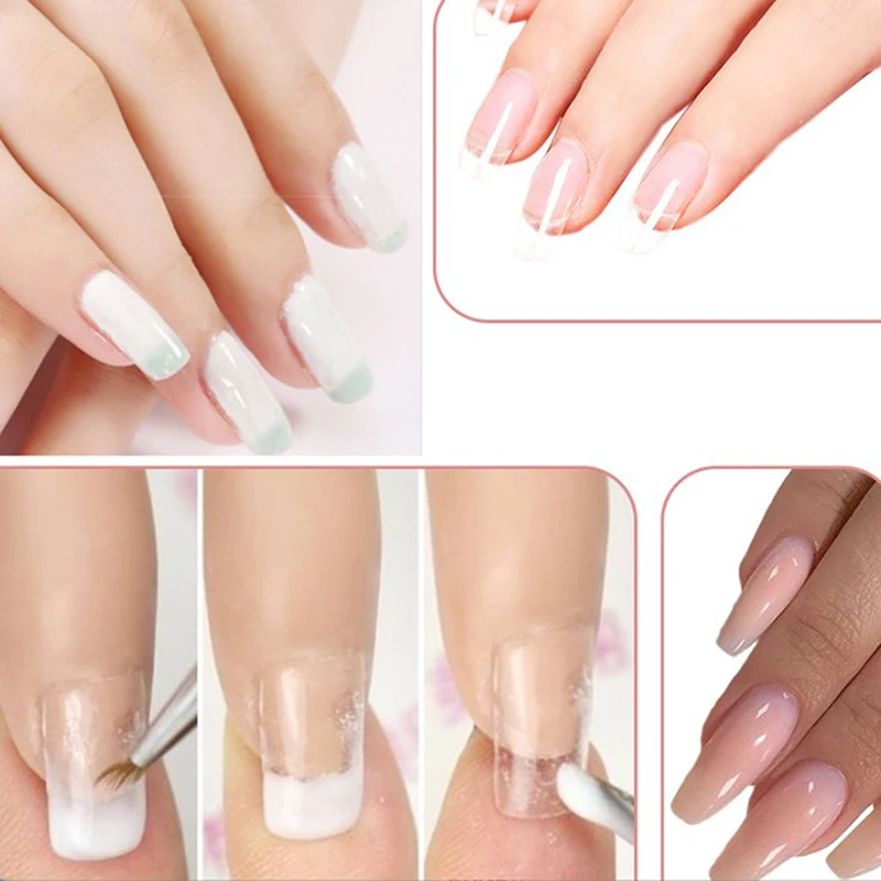 8ML UV LED Builder Gel Polish Nail Beauty Manicure Tools Extended Model Art Extension | Красота и здоровье