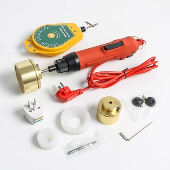

HOT!Manual Electric Bottle Capping Machine Handheld Cap Sealer Sealing Machine 10-50Mm Capping Diameter Bottle Capper Sealer Scr