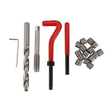 

5 Pieces M10 X 1.5 Compatible Thread Repair Wire Insert Set