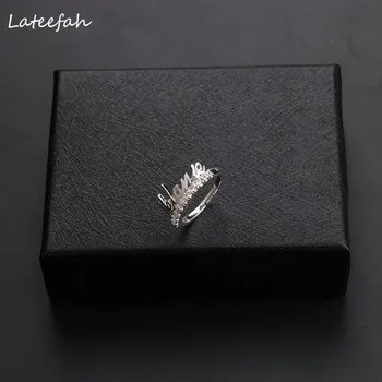 

Personalized Customized Rings for Women Men Name Ring Elegant Zircon Ring Letter Nameplate Gold Stainless Steel Jewelry Gifts