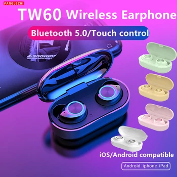 

2019 Wireless Earphones Android Headphones Bluetooth 5.0 Sport Stereo Earbuds With Microphone Headset For Xiaomi Huawei Samsung