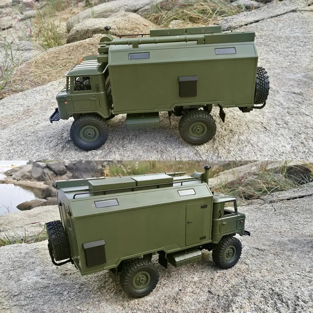 4WD RC высокоскоростной внедорожный автомобиль моделирование военный грузовик RTR ускорение дети дистанционное управление альпинистский Автомобиль DIY Модель игрушки