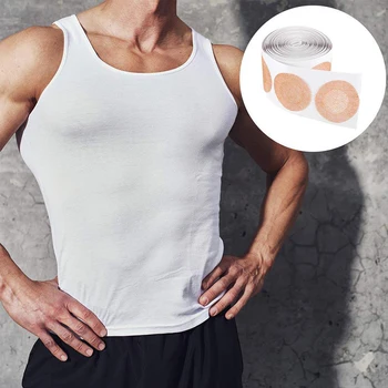 

Men Invisible Breast Lift Tape Overlays on Bra Nipple StickersChest Stickers Adhesivo Bra Nipple Covers Accessories