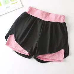 NEW Yoga Shorts Women Fitness Spandex Elastic Running Workout Short Leggings For Ladies Gym Sport Shorts Sportswear Yoga Штаны