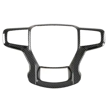 

Carbon Fiber Car Steering Wheel Button Cover Trim For Chevrolet Trailblazer 2019-2020 Car Steering Wheel Cover