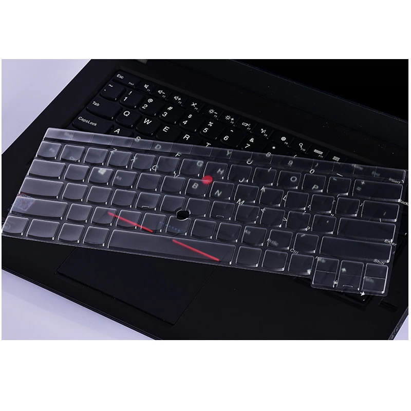 Прозрачные чехлы для клавиатуры Lenovo Thinkpad E490 E495 E450 E455 T490 T495 моющиеся Ультратонкие из ТПУ ноутбука|Чехлы