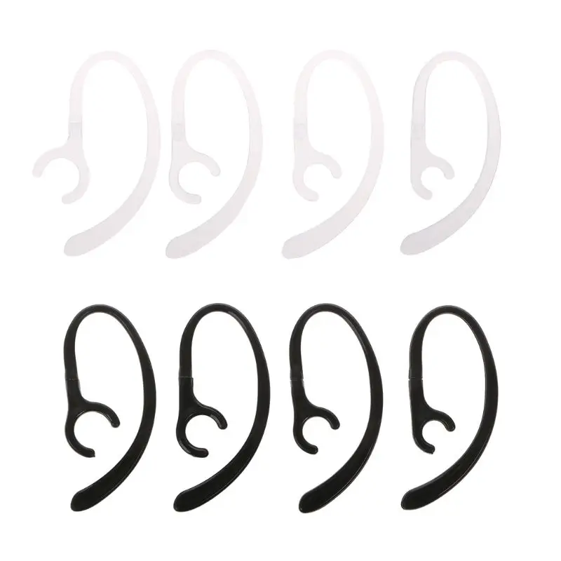 

1 Pair Anti-lost Soft Bluetooth Earphone Earhook Clip Headphone Stand Sport Headset Ear Hook Clamp Holder EarLoop Wings