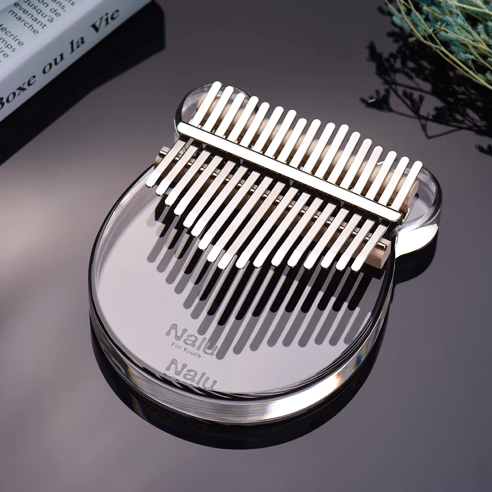 Профессиональная прозрачная сумка для пианино Kalimba с 17 кнопками переноски