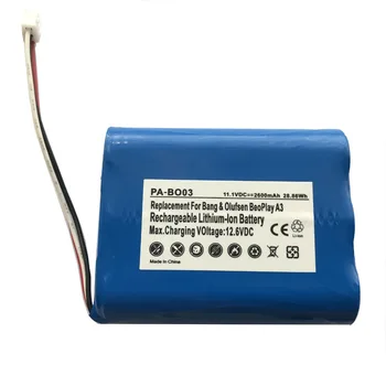 

TTVXO 2600mAh Battery for Bang & Olufsen BeoPlay A3,3ICR18/65