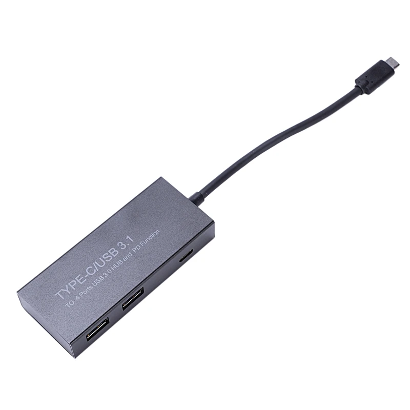 Usb type C/Usb 3,1 до 4 портов Usb3.0 концентратор с Pd разделитель функций кабель-переходник для зарядки для Macbook Air/Pro 13/15