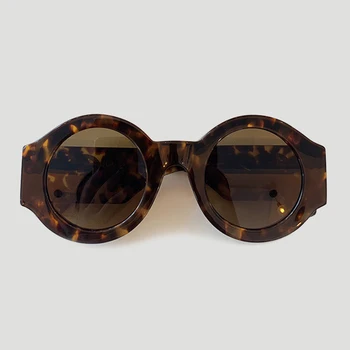 

2019 Vintage Sunglasses Women/Men Brand Designer Oversize Round Sunglasses Female gafas de sol hombre