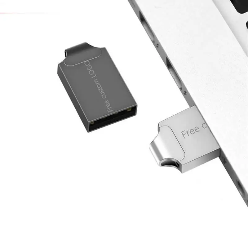 usb флешка 2,0 металлический диск ручка накопитель 128 ГБ браслет флэш-памяти 64gb16gb высокоскоростной 8 Гб Флешка 32 ГБ Бесплатный Пользовательский логотип