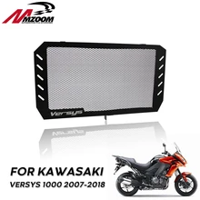 Мотоцикл решетка радиатора защита для Kawasaki Versys 1000 2007 2008 2009 2010 2011 2012 2013