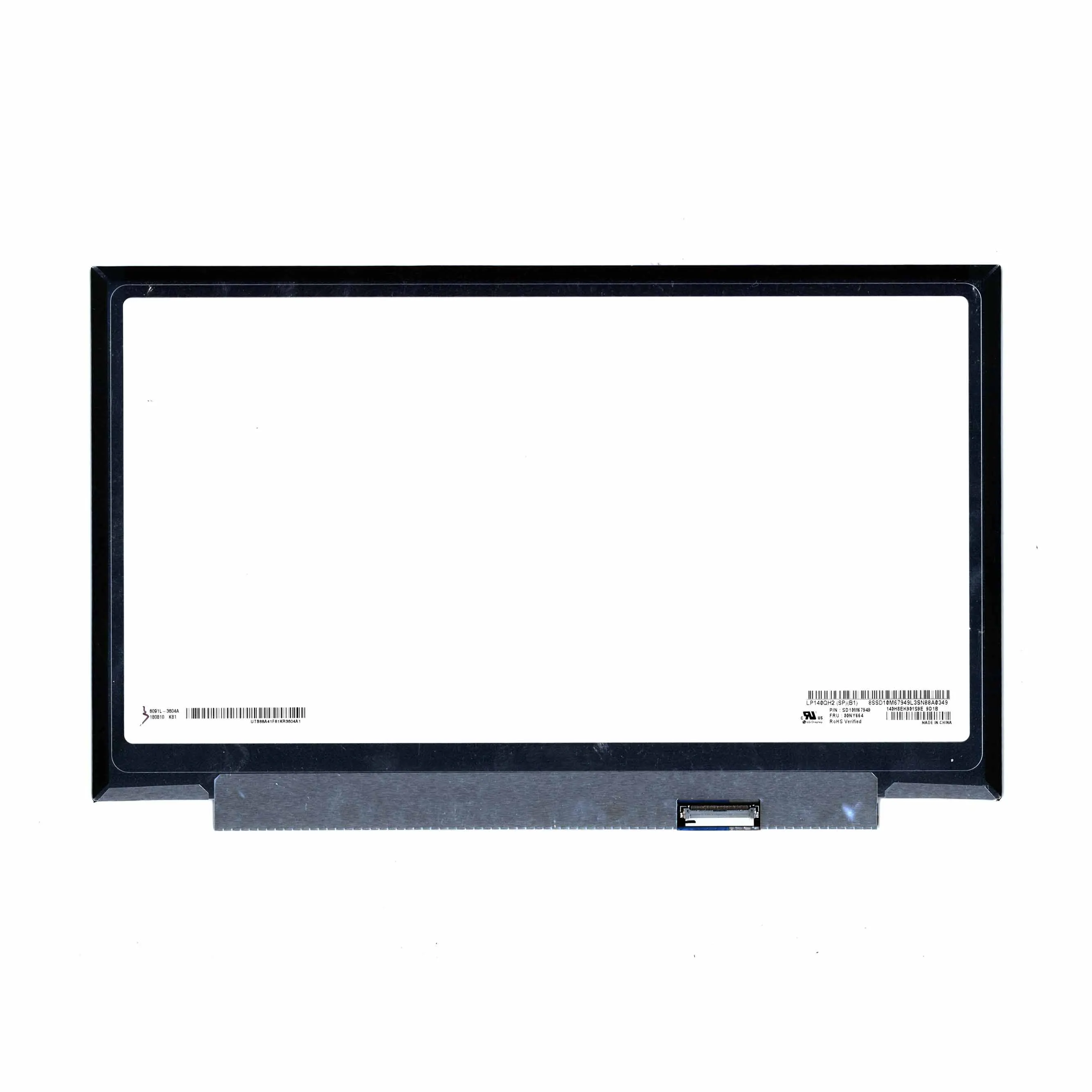 Для T480 20L5 20L6 Lenovo ThinkPad T480s 20L7 20L8 ноутбук QHD IPS LCD 40 штифтов LP140QH2 SPD1 SPB1 00NY681 01YN128