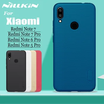 

For Xiaomi Redmi Note 8T 8 7 7S 5 Pro Case Nillkin Hard PC Frosted Shield Full Cover Case on Redmi Note 8T Note8 Note7 Note5 Pro