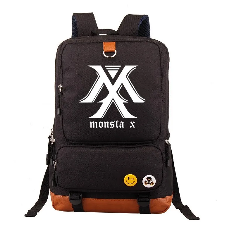 

Monsta X Backpack Travel Bag Computer Bag Schoolbag Oxford Cloth