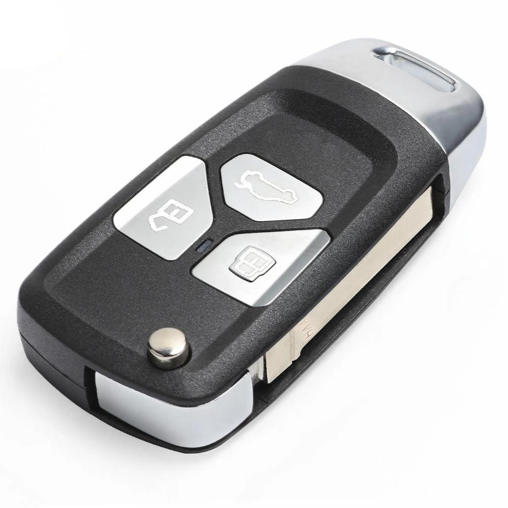 Keyecu Модернизированный дистанционный ключ 434 МГц ID48 5K0837202AJ для Volkswagen Caddy/Polo/Transporter/Beetle/J* etta/Touran/Golf 6/Tiguan/Eos/