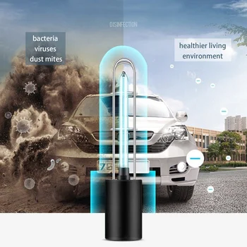 

Portable UV Disinfection Lamp USB Powered UVC Sterilizer Light Household Car Office Basement Ultraviolet Sterilization Lamp Tube