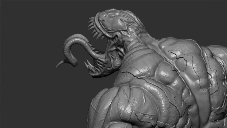 Venom Marvel 3D Печатный файл для ЧПУ резьба рельеф Гараж Комплект Модель маршрутизатор STL формат GK T0020