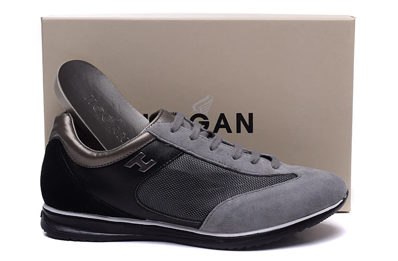 Hogan Scarpe/Лидирующий бренд; роскошные мужские кроссовки из натуральной кожи; мужская повседневная обувь из дышащего сетчатого материала; удобная прогулочная обувь