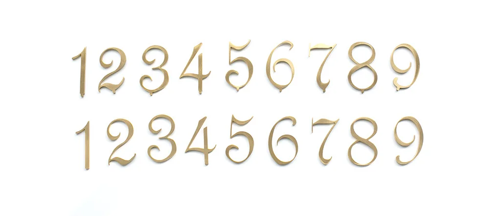 

New DIY Wall Stickers Number Cards Home Decoration Creative Personality Event Party Supplies Home Card Roman Numerals