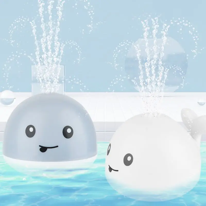Милый КИТ Электрический индукционный разбрызгиватель спрей игрушка для ванны с