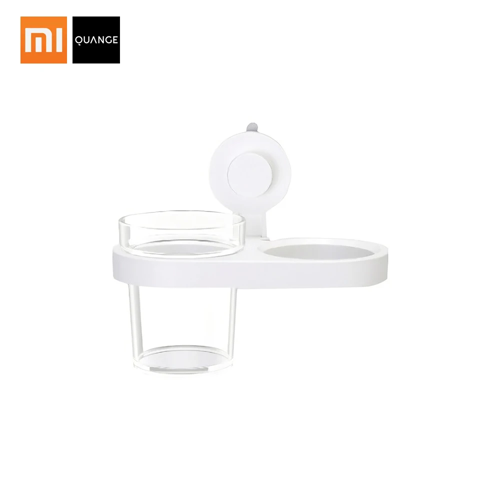 Xiaomi Quange Bathroom Accessories Punch Free Corner Bathroom Shelf Bathroom Fixtures Wrought Iron Storage Rack Kitchen Tripod