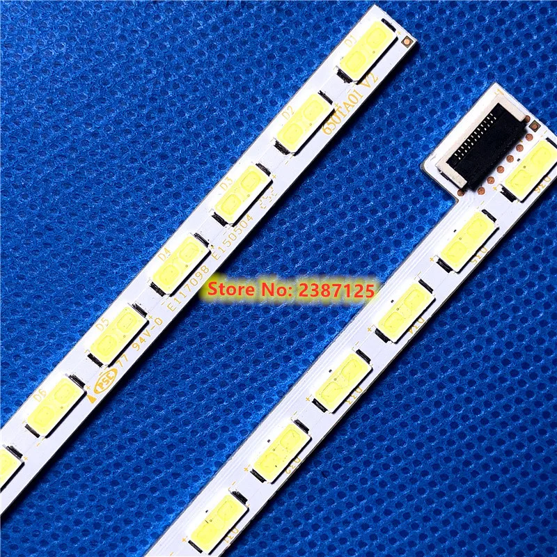 1set=2pieces LED Backlight Strips 36 lamps V izio 650TA01 V2, 650TA02 V2 For 65E91RD Screen T650HW05