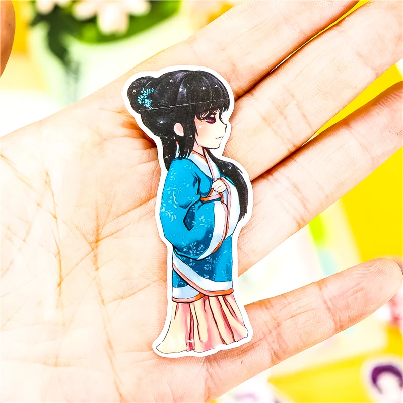 17 шт. наклейки в стиле ретро для девочек|Канцелярские наклейки| |