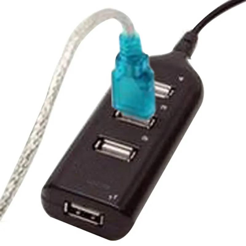 

4 Port USB 2.0 High Speed Mini Hub Socket Dock for Laptop PC LFX-ING