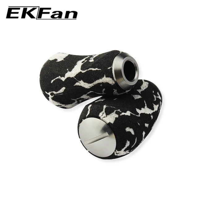 EKFan 2pc Camouflage EVA Fishing Knob For Bait Casting Spining Fishing Reel  parts