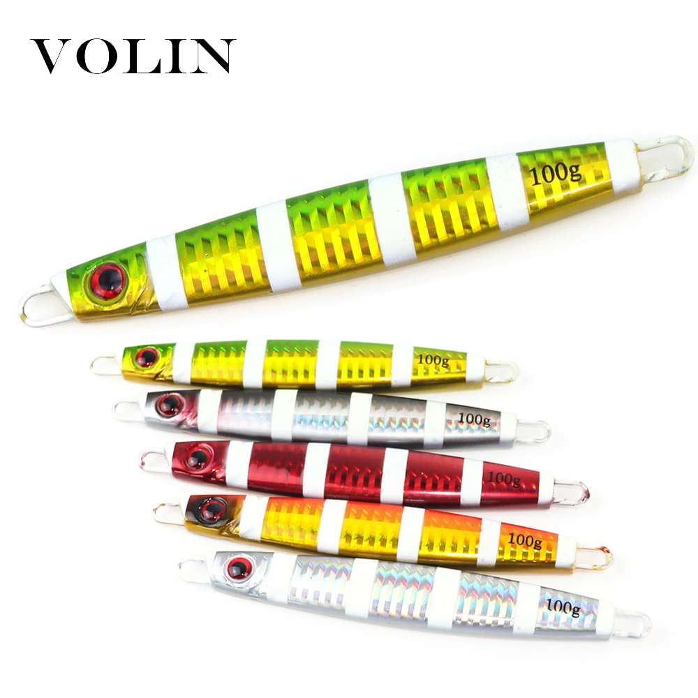 

Приманка VOLIN металлическая для рыбной ловли, 100 г, 120 г, 150 г, 1 шт.