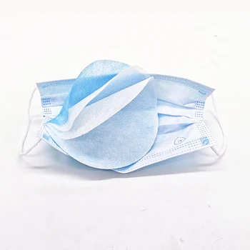 

50PCS Disposable Mask Pad 3 Layers Non-Woven Fabric Respirator Mask Filter For Disposable Masks Anti Dust Droplets Mask Gasket