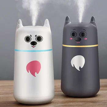 

220ML USB Air Humidifier Ultrasonic Aroma Diffuser Cute Pet Portable Ultrasonic Water shortage protection Humidifier