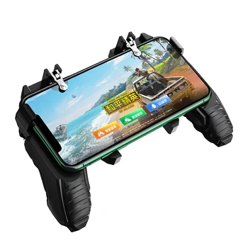

Mobile Game Controller Fan FPS Shooting Games L1R1 Trigger Adaptive for 4.7-6.5 inch Android / IOS Phone PUBG Mobile Accesorios