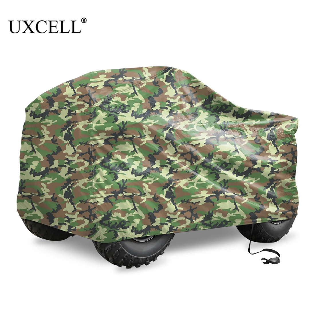 190T Camouflage Waterproof ATV Cover Storage For Polaris Honda Yamaha Suzuki USA