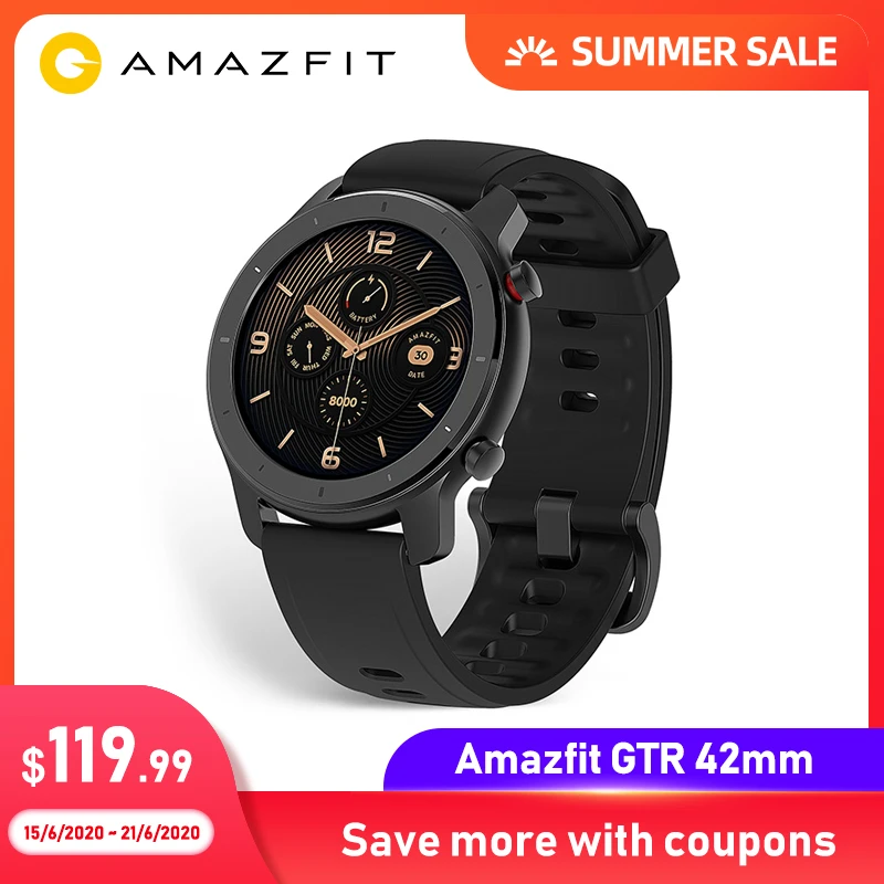 Amazfit gtr 42mm aliexpress Clearance