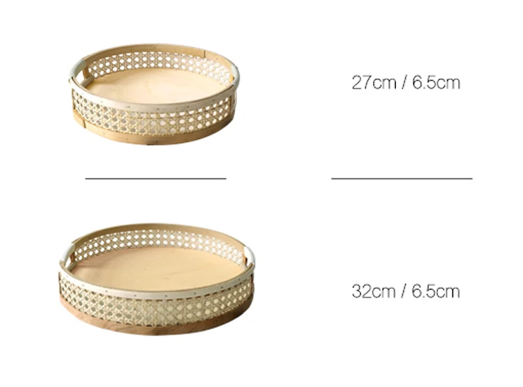 2 Pieces Set Round
